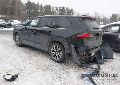 2024 Toyota Grand Highlander Limited from USA, damaged, VIN 5TDAAAB54RS006281